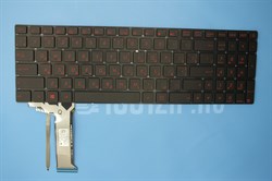 Клавиатура для ноутбука Asus G551, G551JK, G551JX, N551, GL552VX, G771, черная с подсветкой 5897 - фото 10079