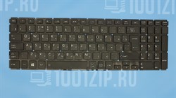 Клавиатура для ноутбука Toshiba L50-B черная без рамки KB01053 - фото 6940