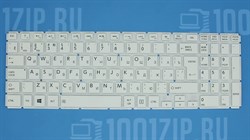 Клавиатура для ноутбука Toshiba L50-B белая без рамки KB01054 - фото 6942