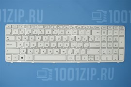 Клавиатура для ноутбука HP 15-e, 15-g, 15-n белая с рамкой KB00446