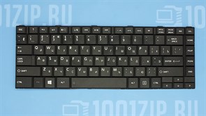 Клавиатура для ноутбука Toshiba L800, L830, C800 черная, модель без рамки 5956