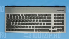 Клавиатура для ноутбука Asus G55, G55VW с подсветкой с рамкой
