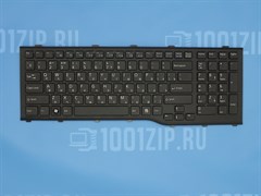Клавиатура для ноутбука Fujitsu Lifebook AH532, NH532 черная с рамкой