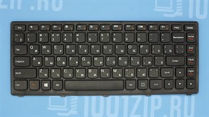 Клавиатура для ноутбука Lenovo S300, S400, S405 черная с рамкой KB00665