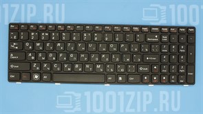 Клавиатура для ноутбука Lenovo Y570, Y570P черная с рамкой KB00617