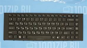 Клавиатура для ноутбука Sony VPC-EA черная с рамкой
