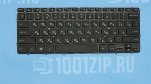 Клавиатура для ноутбука Dell XPS 12, 13 черная с подсветкой KB00317