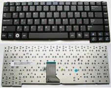 Клавиатура для ноутбука Samsung R403, R408, R410 черная KB00820